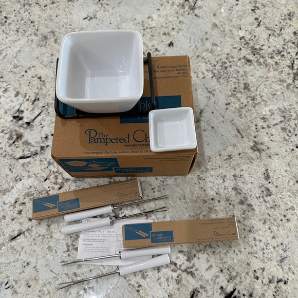 Pampered Chef Simple Additions Fondue Set - Picture 8 of 16